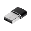 Adapter przejściówka USB - USB Typu C czarny